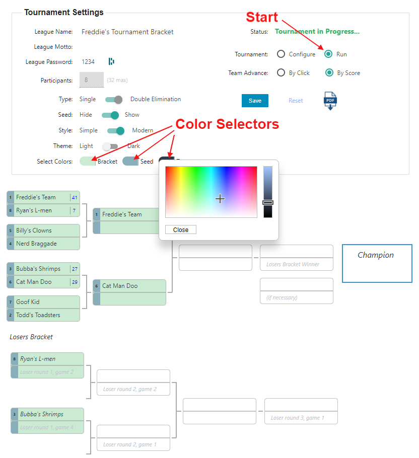 How To Make A Tournament Bracket OfficePoolStop Blog   Bracket Tournament Generator 